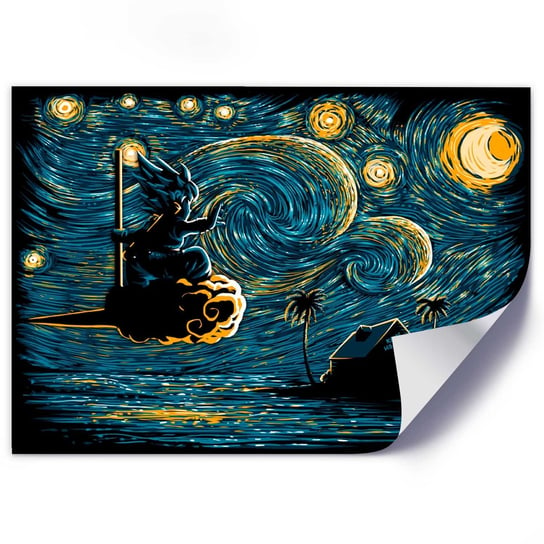 Plakat FEEBY Dragon ball a la Van Gogh 90x60 Feeby
