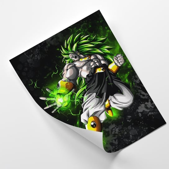 Plakat FEEBY Dragon Ball, Broly - SyanArt 20x30 Feeby