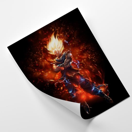 Plakat FEEBY Dragon Ball, Son Goku - SyanArt 20x30 Feeby