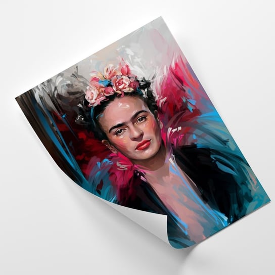 Plakat FEEBY Frida Kahlo - portert malarki - Dmitry Belov 60x90 Feeby