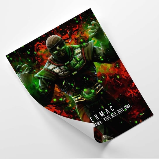 Plakat FEEBY Gra Mortal Kombat, postać Ermac - SyanArt 20x30 Feeby