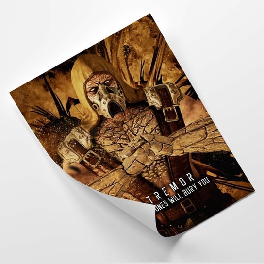 Plakat FEEBY Gra Mortal Kombat, postać Tremor - SyanArt 30x45 Feeby