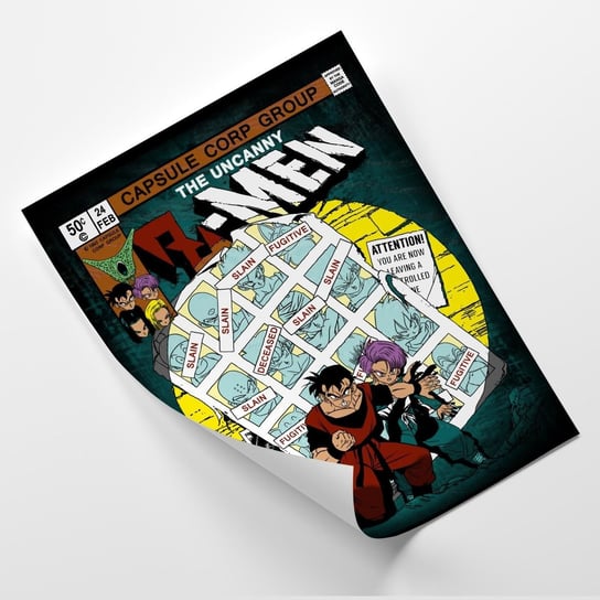 Plakat FEEBY Komiks X-Men - DDJVigo 20x30 Feeby