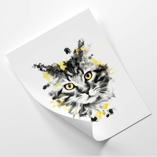 Plakat FEEBY Kot i żółte oczy - J.P. Voodoo 20x30 Feeby