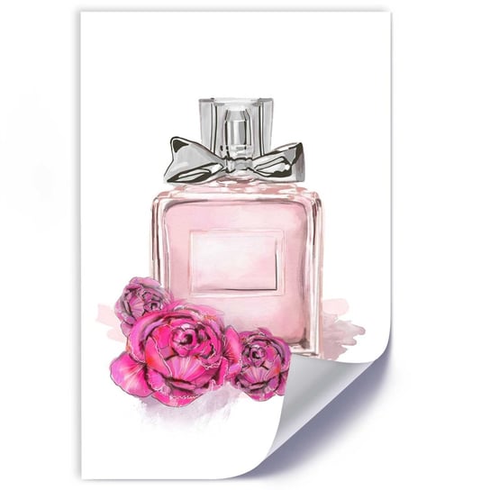 Plakat FEEBY Kwiaty i perfumy we flakonie 30x45 Feeby