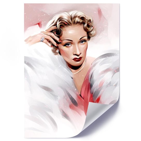 Plakat FEEBY Marlene Dietrich, 50x70 cm Feeby