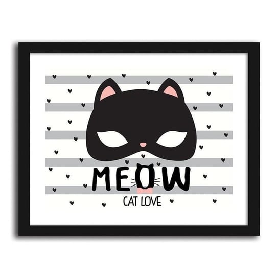 Plakat FEEBY Meow, 29,7x21 cm Feeby