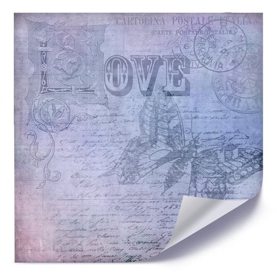 Plakat FEEBY Napis „Love”, 40x40 cm Feeby