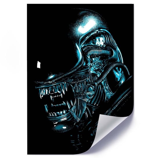 Plakat FEEBY Portret sci-fi, 40x60 cm Feeby