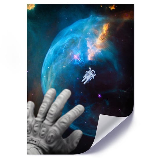 Plakat FEEBY Przywitanie kosmonautów, 50x70 cm Feeby