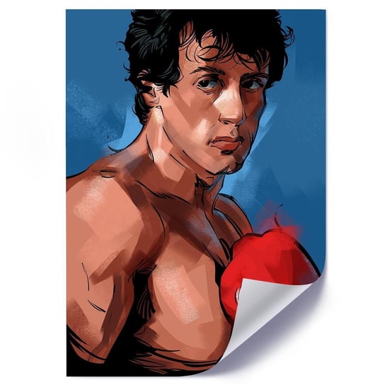 Plakat FEEBY Rocky Balboa, 50x70 cm Feeby