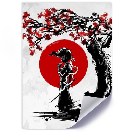 Plakat FEEBY Samuraj z cygarem, 40x60 cm Feeby