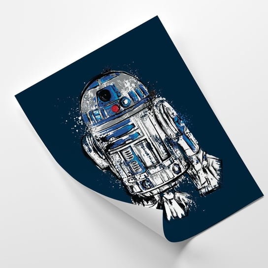 Plakat FEEBY Star Wars, android R2D2 - Dr.Monekers 30x45 Feeby