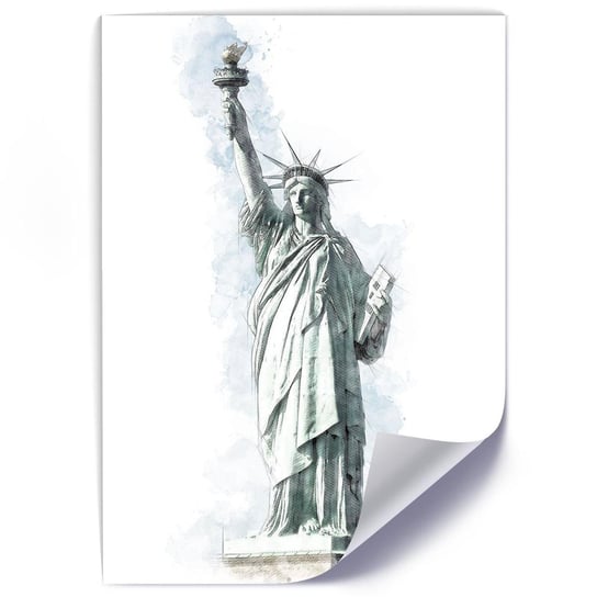 Plakat FEEBY Statua Wolności, 50x70 cm Feeby