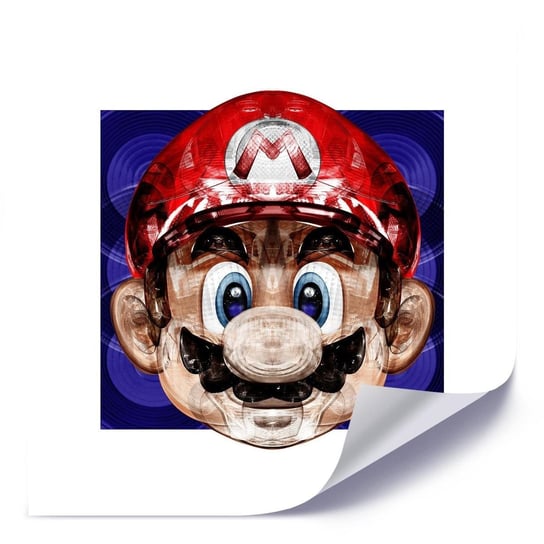 Plakat FEEBY Super Mario, 40x40 cm Feeby