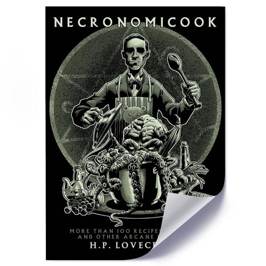 Plakat FEEBY Świat Lovecrafta, 70x100 cm Feeby