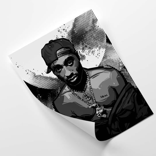 Plakat FEEBY Tupac Shakur - Nikita Abakumov 60x90 Feeby