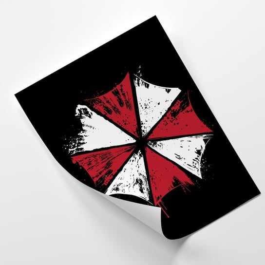 Plakat FEEBY Umbrella Corporation, Resident Evil, gry i filmy - Dr.Monekers 20x30 Feeby