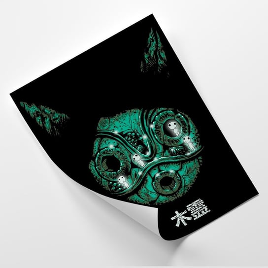 Plakat FEEBY Zielona maska - DDJVigo 30x45 Feeby