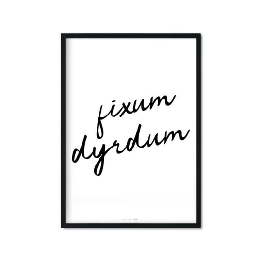 Plakat Fixum Dyrdum, 29,7x42 cm Love The Journey