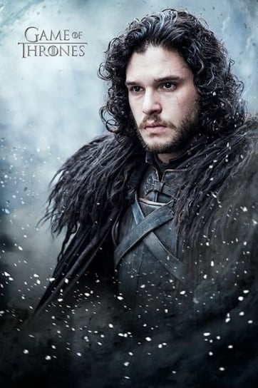 Plakat, Game Of Thrones - Jon Snow Maxi Poster, 61x91 cm GAME OF THRONES