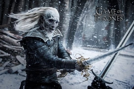 Plakat, Game Of Thrones White Walker, 61x91 cm GAME OF THRONES