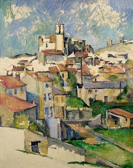 Plakat, Gardanne, Paul Cézanne, 50x70 cm reinders