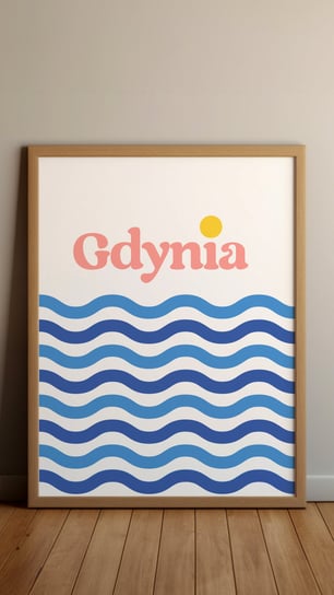 Plakat: "Gdynia" 30x40 cm Inna marka