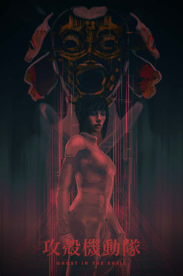 Plakat, Ghost In The Shell, 40x60 cm reinders
