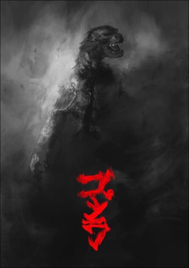Plakat, Godzilla, 21x29,7 cm reinders