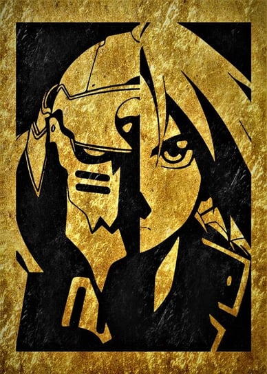 Plakat, Golden LUX - Fullmetal Alchemist, 42x59,4 cm reinders