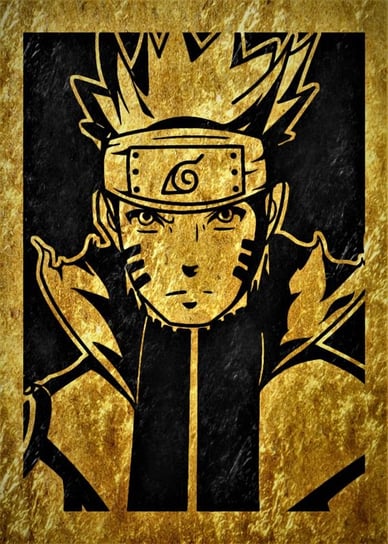 Plakat, Golden LUX - Naruto, 40x50 cm reinders