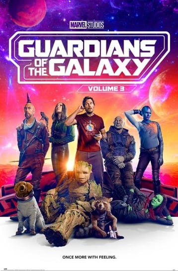Plakat Guardians of the Galaxy Vol 3 Strażnicy Galaktyki plakaty na ścianę 61x91,5 cm Marvel