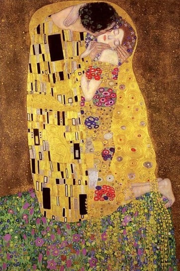 Plakat, Gustav Klimt - The Kiss Pocałunek, 61x91,5 cm Inna marka