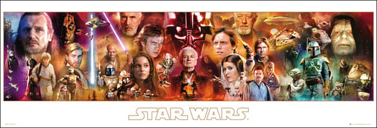 Plakat, Gwiezdne Wojny Star Wars complete, 158x53 cm Inny producent