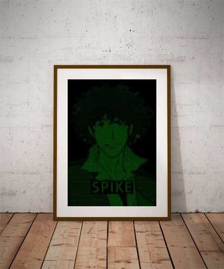 Plakat, H4CK3D - Spike, Cowboy Bebop, 59,4x84,1 cm reinders