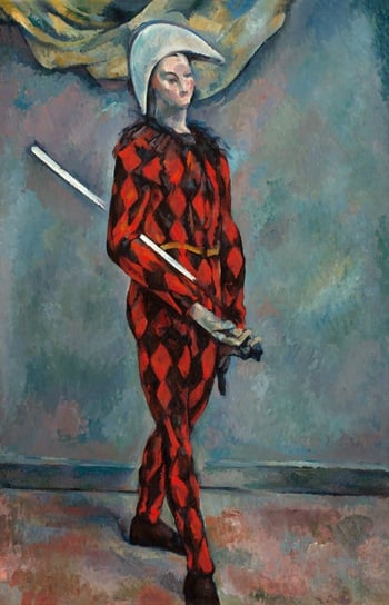 Plakat, Harlequin, Paul Cézanne, 21x29,7 cm reinders