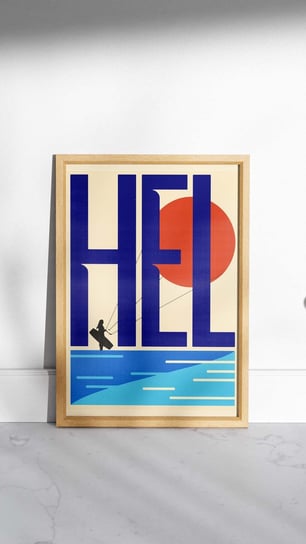 Plakat: "HEL" 30x40 cm Inna marka