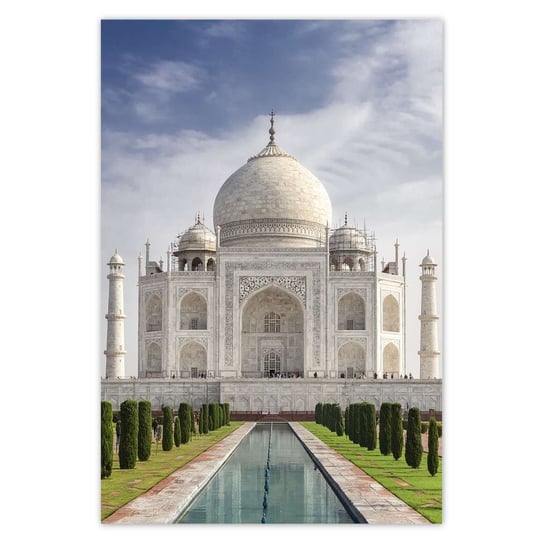 Plakat Historyczny Taj-Mahal, 105x155 cm ZeSmakiem