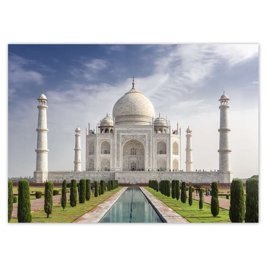 Plakat Historyczny Taj-Mahal, 70x50 cm ZeSmakiem