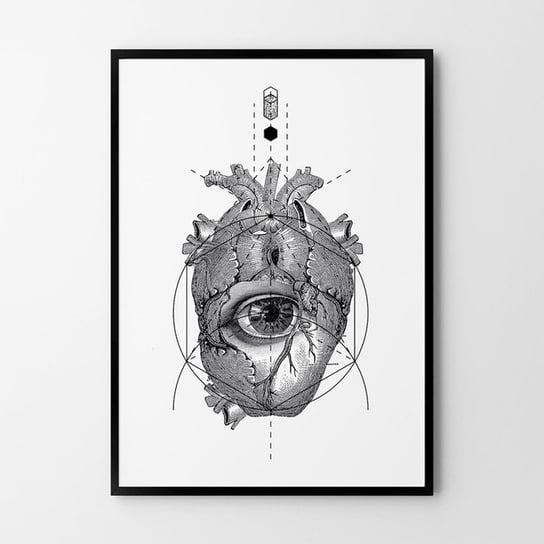 Plakat HOG STUDIO Anatomia Serca, 30x40 cm Hog Studio