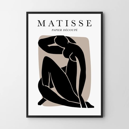 Plakat HOG STUDIO Black Matisse #2 A4, 21x29,7 cm Hog Studio