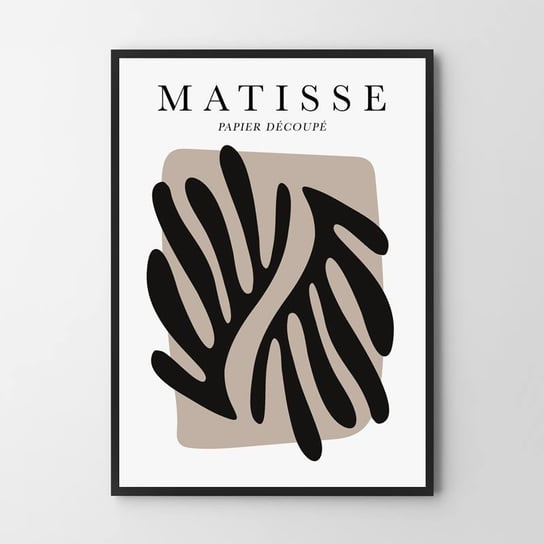 Plakat HOG STUDIO Black Matisse #3, 40x50 cm Hog Studio