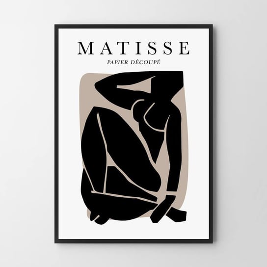 Plakat HOG STUDIO Black Matisse, 30x40 cm Hog Studio