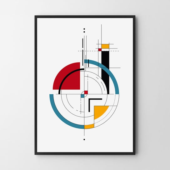 Plakat HOG STUDIO Geometryczna abstrakcja, 80x120 cm Hog Studio
