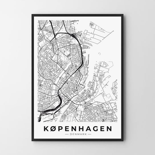 Plakat HOG STUDIO Kopenhaga mapa, A2, 42x59,4 cm Hog Studio