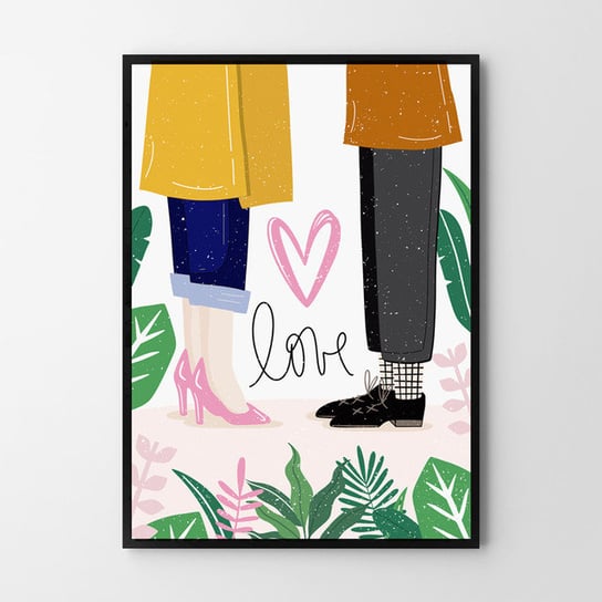 Plakat HOG STUDIO Love, A2, 42x59,4 cm Hog Studio