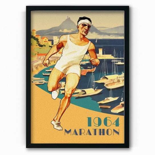 Plakat IKKUNASHOP,  1964 Marathon 20x30 IkkunaShop