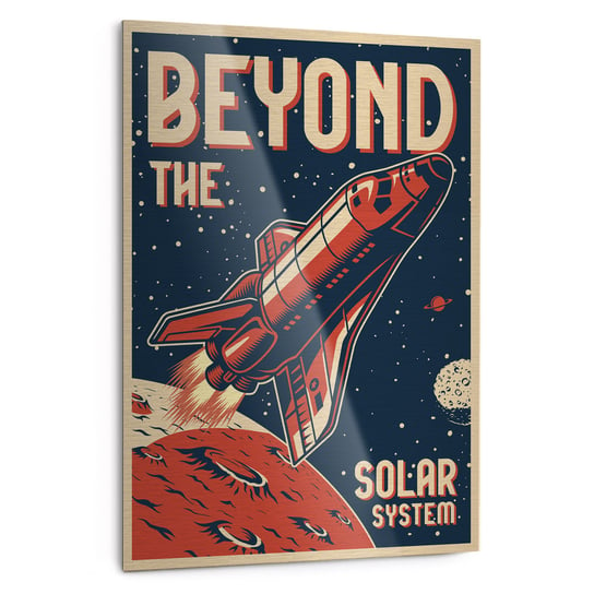 Plakat IKKUNASHOP,  Beyond the solar system 30x40 IkkunaShop