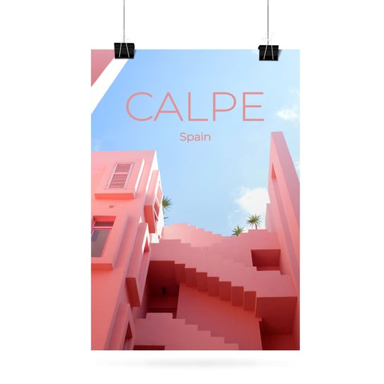 Plakat IKKUNASHOP,  Calpe Spain 40x60 IkkunaShop